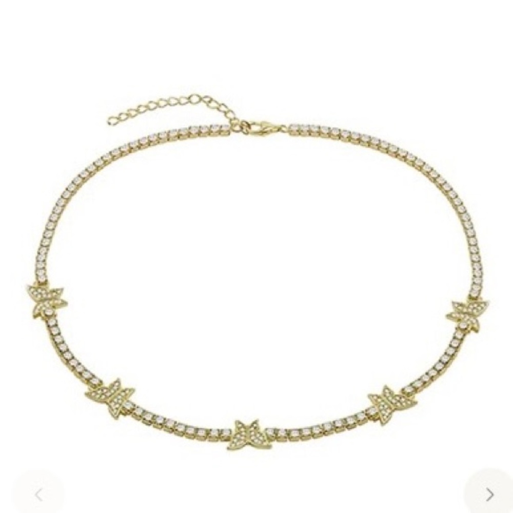 Pave Butterfly Collar from M Jewelers